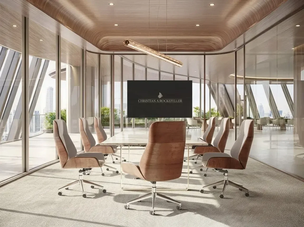 Christian A. Rockefeller Business Tower — A different view of work